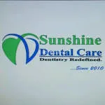 Sun shine dental care company logo