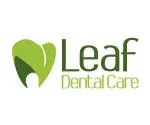 leaf dental care company logo