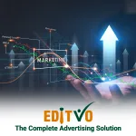 Editvo complete advertsing solution company logo