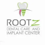 Rootz dental care and implant centre company logo