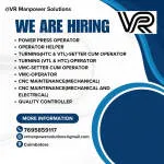 VR manpower solutions company logo