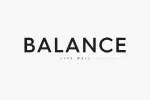 Balance luxury salon company logo