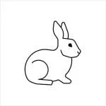 White Bunnie company logo