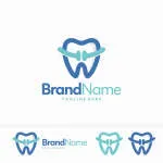 Tooth care multispeciality dental clinic company logo