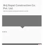 BRIJ GOPAL CONSTRUCTION COMPANY PVT. LTD company logo