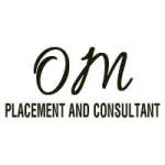Om placement services company logo