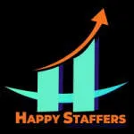 Happy staffers Global Servicess company logo