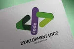 custom development company company logo